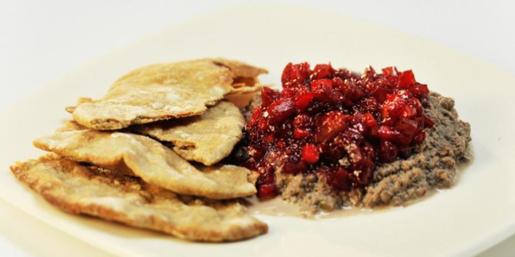 Как приготовить галету с паштетом из говяжьего сердца и вареньем из яблок