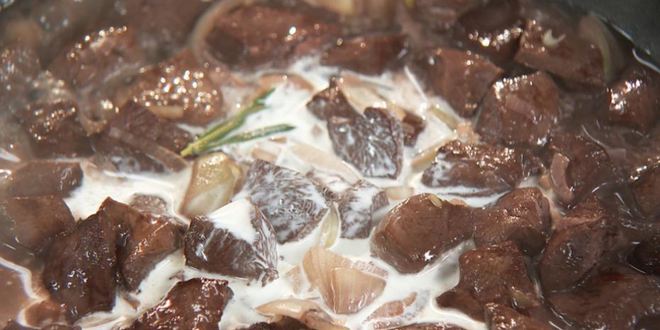 Рецепт галеты с паштетом из говяжьего сердца и вареньем из яблок