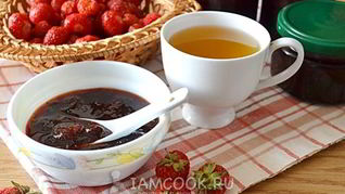 Рецепт Густого варенья из клубники