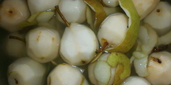 Рецепт киевского сухого варенья из груш