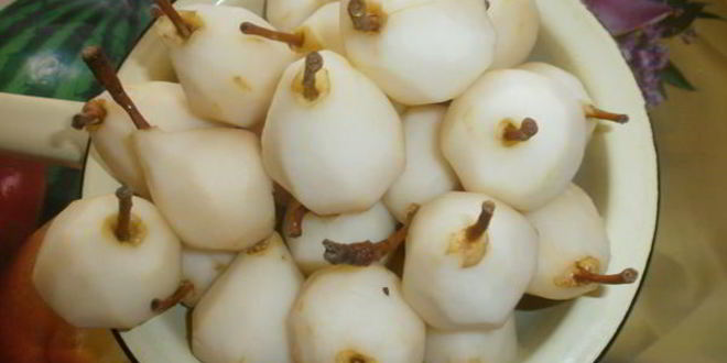 Рецепт киевского сухого варенья из груш