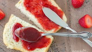 Рецепт Клубничного варенья пятиминутка