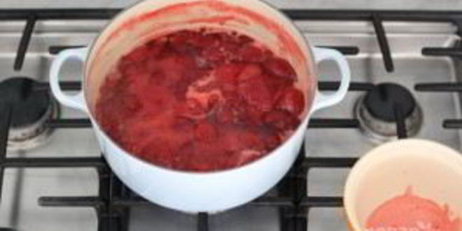 Рецепт клубничного варенья пятиминутка