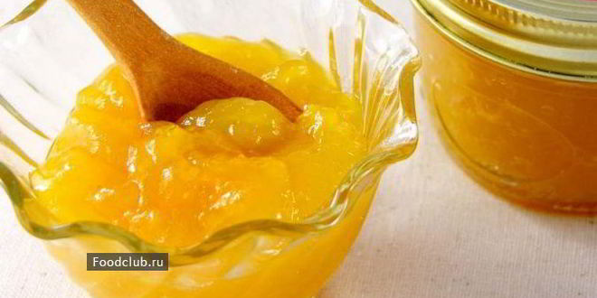 Рецепт персикового конфитюра