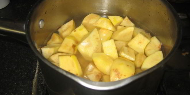 Рецепт простого варенья из айвы дольками на зиму