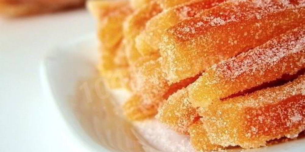 Как приготовить цукаты из кабачков