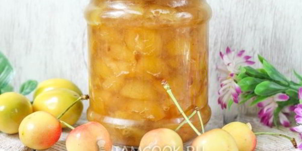 Как приготовить варенье из белой черешни