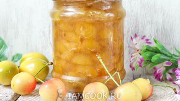 Рецепт Варенья из белой черешни