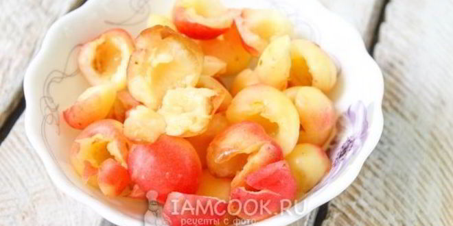 Рецепт варенья из белой черешни