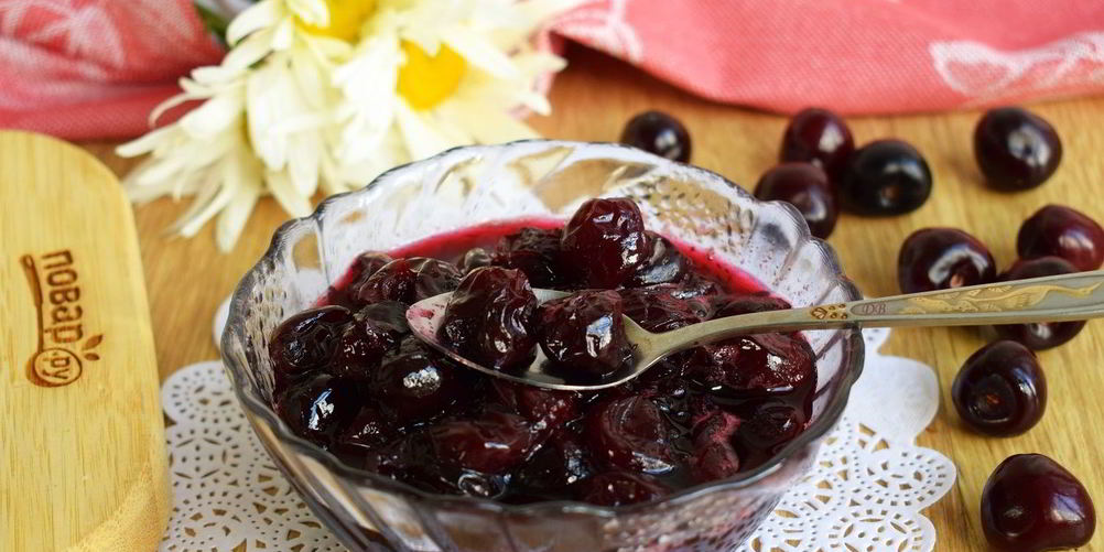 Как приготовить варенье из черешни без косточек пятиминутка