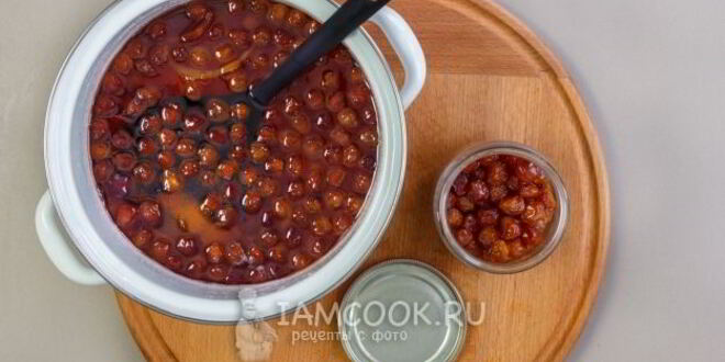 Рецепт варенья из черешни с апельсином