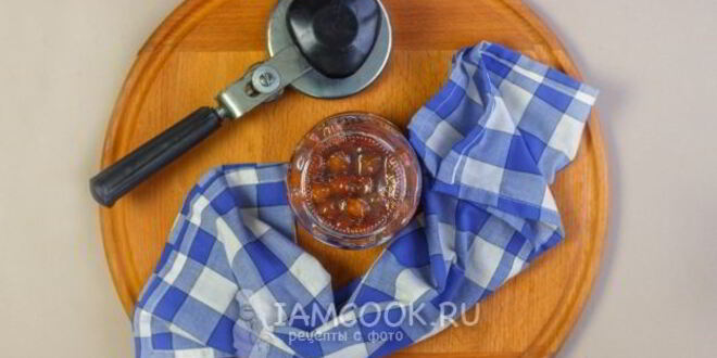 Рецепт варенья из черешни с апельсином