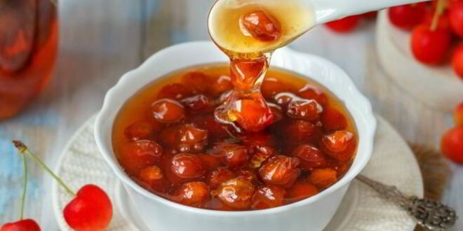 Рецепт варенья из черешни с апельсином