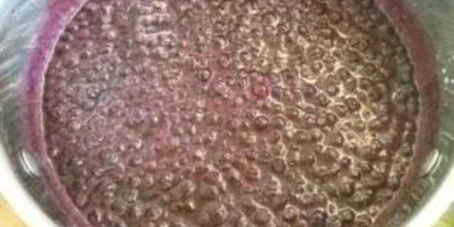 Рецепт варенья из черники без стерилизации