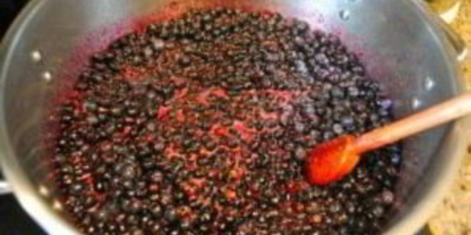 Рецепт варенья из черники без воды