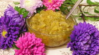 Рецепт Варенья из кабачков без сахара