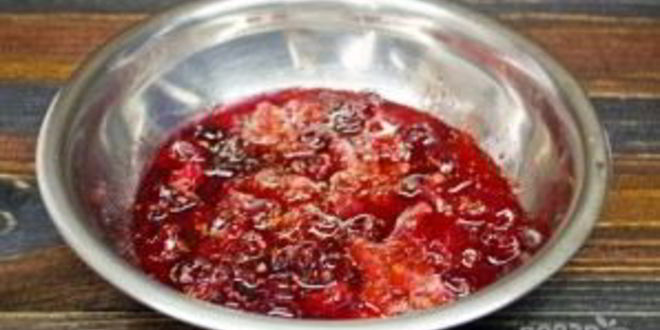 Рецепт варенья из клюквы с апельсином
