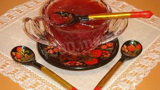 Рецепт Варенья из клюквы с орехами