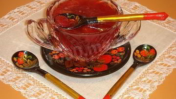 Рецепт Варенья из клюквы с орехами