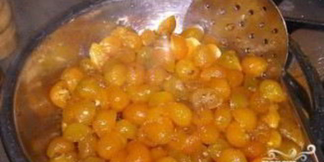 Рецепт варенья из кумквата