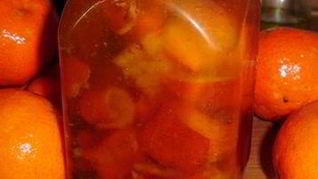 Рецепт Варенья из мандаринов с кожурой