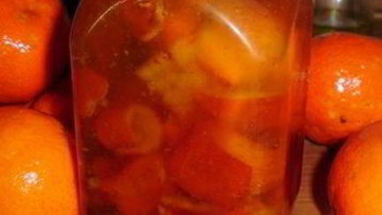 Рецепт Варенья из мандаринов с кожурой