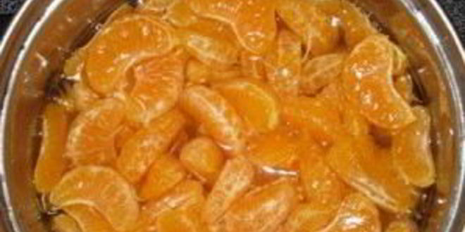 Рецепт варенья из мандаринов с кожурой