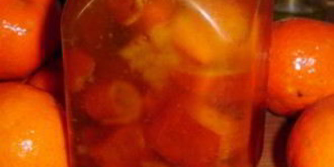 Рецепт варенья из мандаринов с кожурой