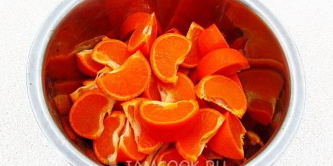 Рецепт варенья из мандаринов в апельсиновом соке в мультиварке