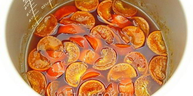 Рецепт варенья из мандаринов в апельсиновом соке в мультиварке