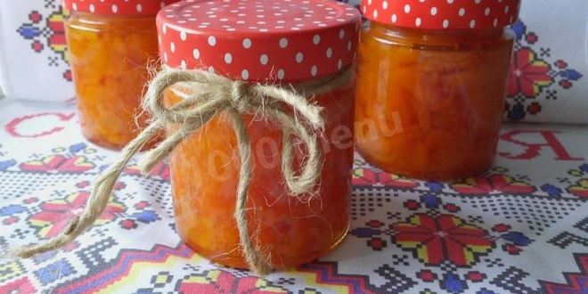 Рецепт варенья из моркови