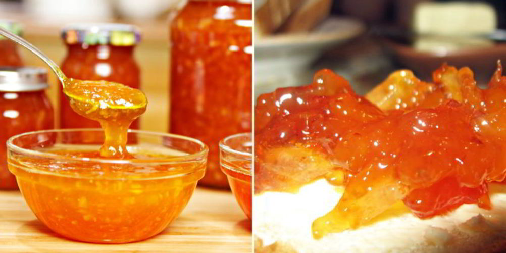 Как приготовить варенье из персиков с цитрусовыми