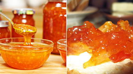 Рецепт Варенья из персиков с цитрусовыми