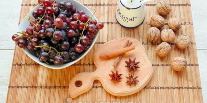 Рецепт варенья из винограда