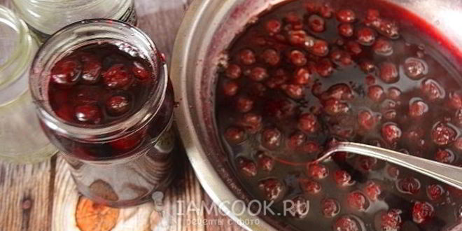 Рецепт варенья из замороженной вишни