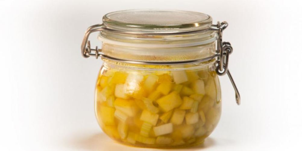 Как приготовить яблочное варенье с сельдереем