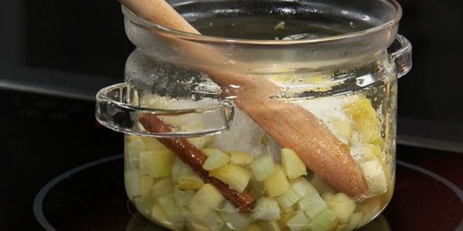 Рецепт яблочного варенья с сельдереем