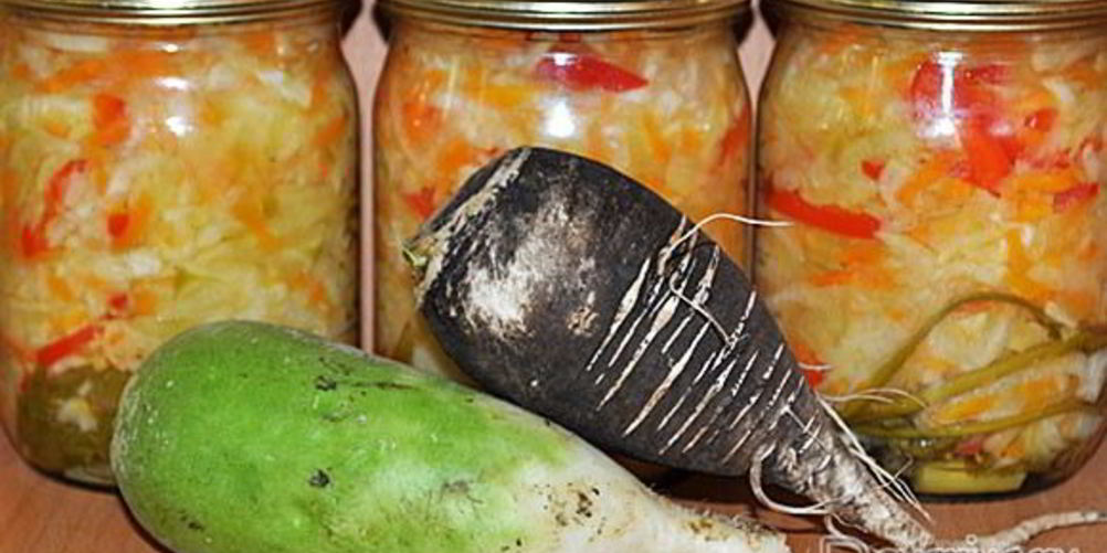 Как приготовить заготовку редьки на зиму