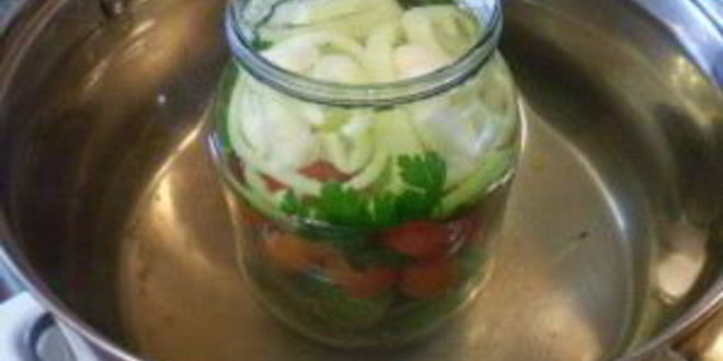 Рецепт закатки овощей на зиму