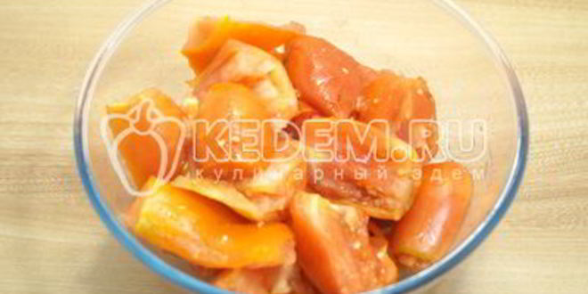 Рецепт замороженных помидоров пюре в формах