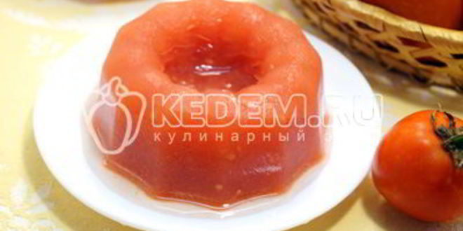 Рецепт замороженных помидоров пюре в формах