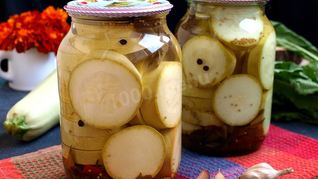 Рецепт Засолки кабачков на зиму в банках