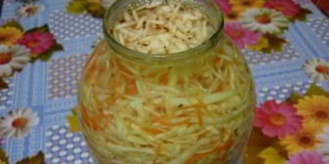 Рецепт засолки капусты на зиму