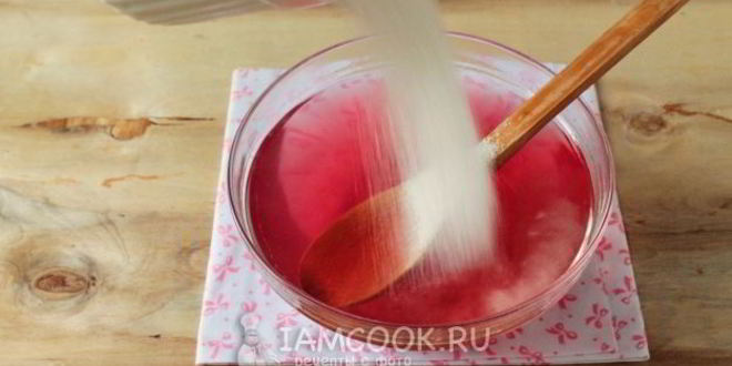 Рецепт желе из черешни на зиму