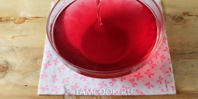 Рецепт желе из черешни на зиму