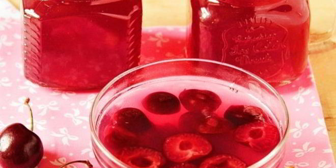 Рецепт желе из черешни на зиму