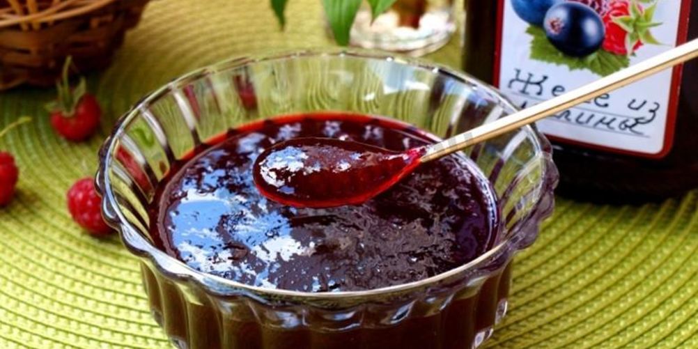 Как приготовить желе из малины без желатина на зиму