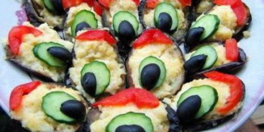 Как приготовить аппетитную закуску павлиний хвост