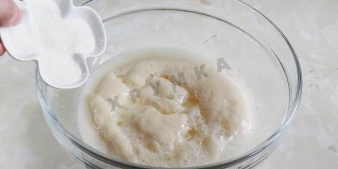 Рецепт дрожжевого теста для беляшей с сухими дрожжами