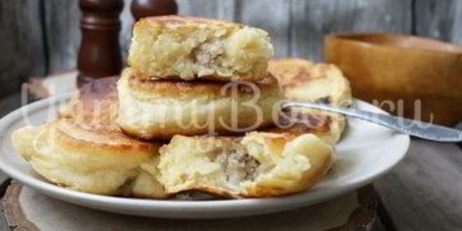 Рецепт ленивых беляшей на кефире